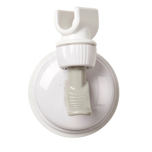 MHI Safe-er-Grip Portable Shower Arm Holder, White