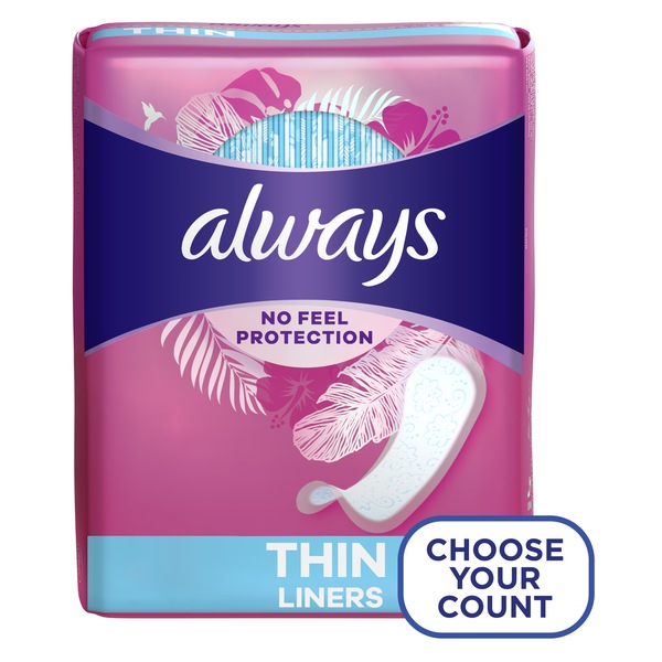 Always Thin Daily Panty Liners Regular