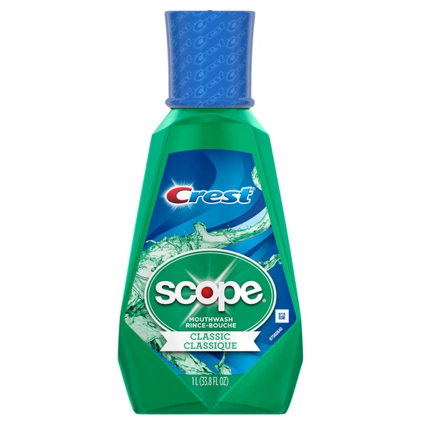Crest Scope Classic Mouthwash, Original Formula