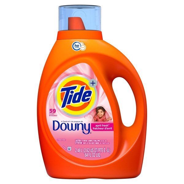 Tide Liquid Laundry Detergent, Fresh Coral Blast, HE Compatible 64 loads, 92 fl oz