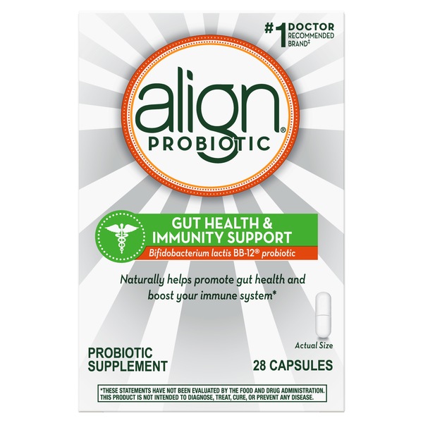Align Gut Health & Immunity Probiotic Capsules, 28 CT