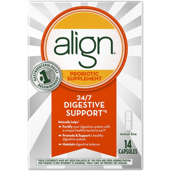 Align Probiotic Supplement Digestive Capsules