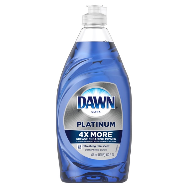 Dawn Platinum Dishwashing Liquid Dish Soap Refreshing Rain