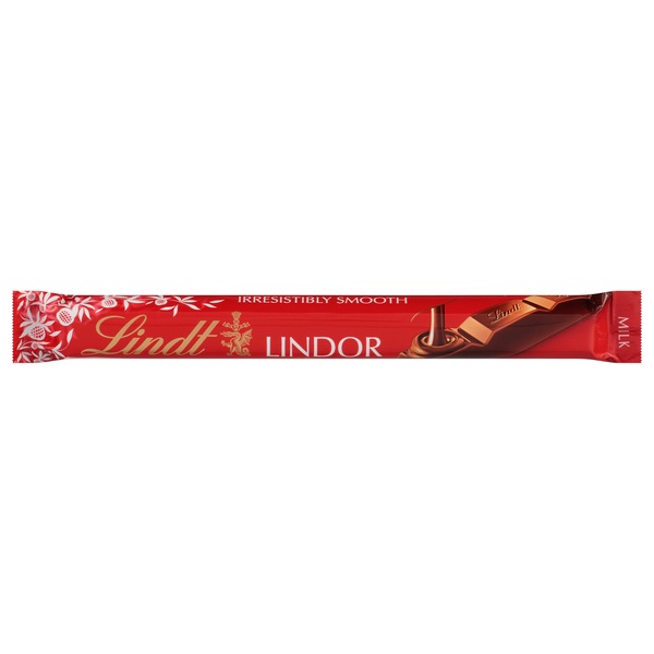 Lindt Lindor Milk Chocolate Truffle Bar, Chocolate Candy Bar with Smooth Center, 1.3 oz