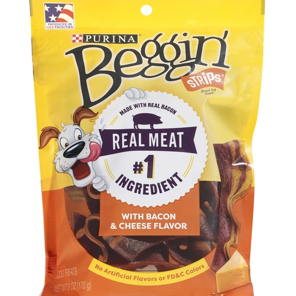 PURINA, Beggin' Strips Bacon and Cheese Flavor Dog Treats