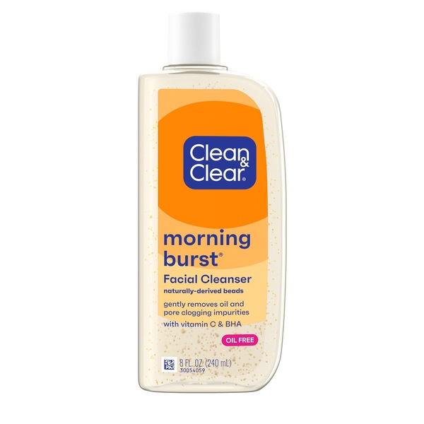 Clean & Clear Morning Burst Oil-Free Gentle Daily Face Wash, 8 OZ