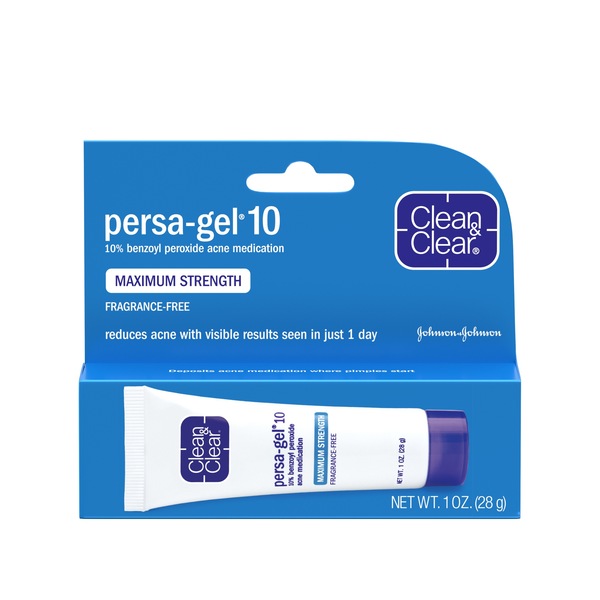 Clean & Clear Persa-Gel 10 Acne Medication, 1 OZ