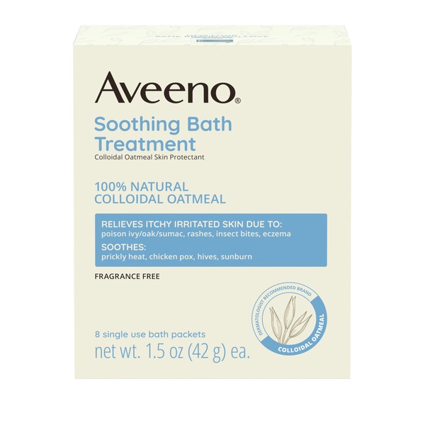 Aveeno Soothing Bath Treatment, 8CT