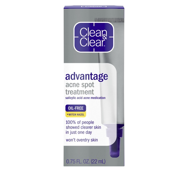 Clean & Clear Advantage - Tratamiento para manchas de acné, .75 oz