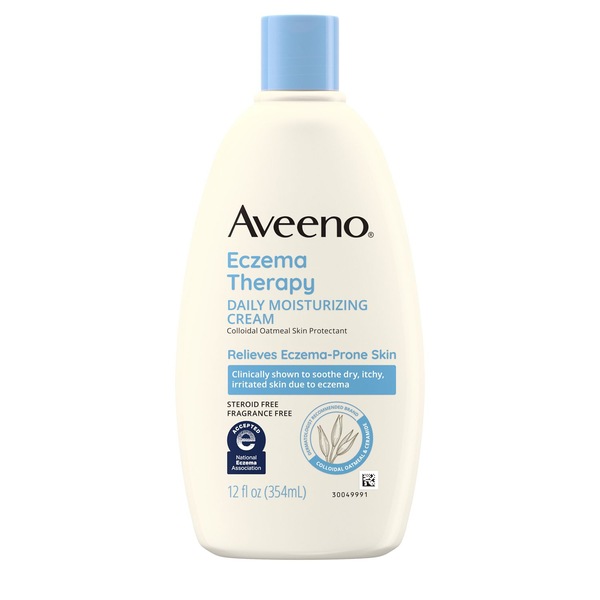 Aveeno Active Naturals Eczema Therapy Moisturizing Cream, 12 OZ
