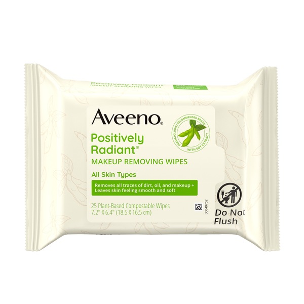 Aveeno Positively Radiant Daily Cleansing Pads