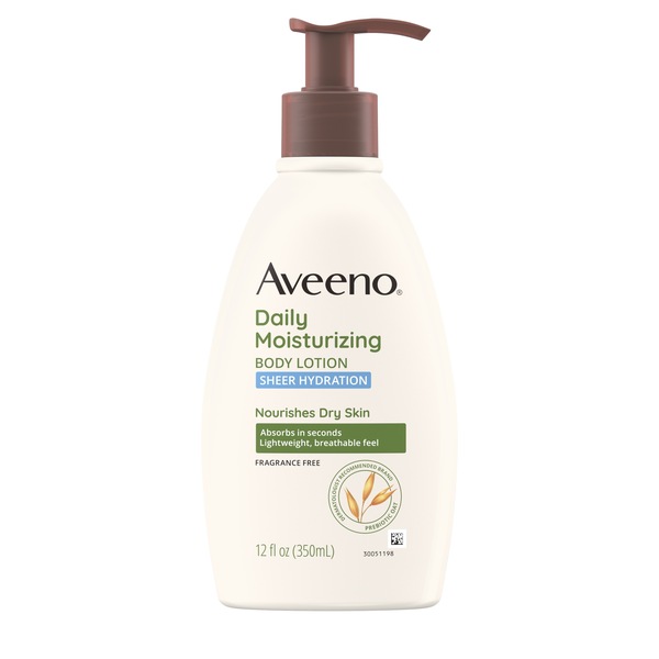 Aveeno Sheer Hydration Daily Moisturizing Dry Skin Lotion