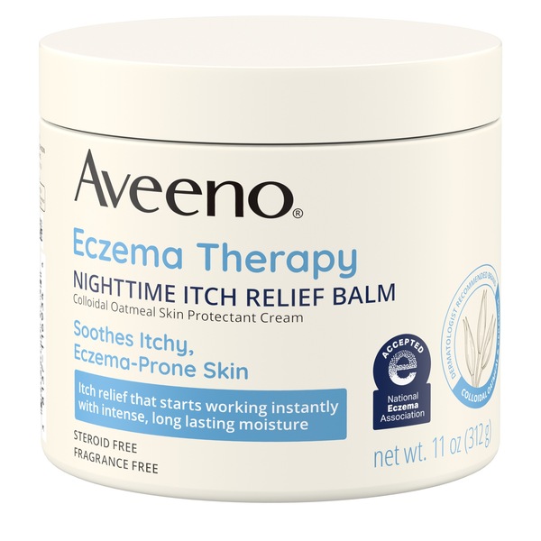 Aveeno Active Naturals Eczema Therapy - Bálsamo para el alivio de la picazón, 11 oz