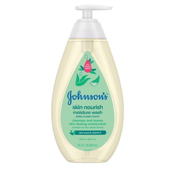 Johnson's Skin Nourish Moisture Baby Body Wash, 20.3 FL OZ