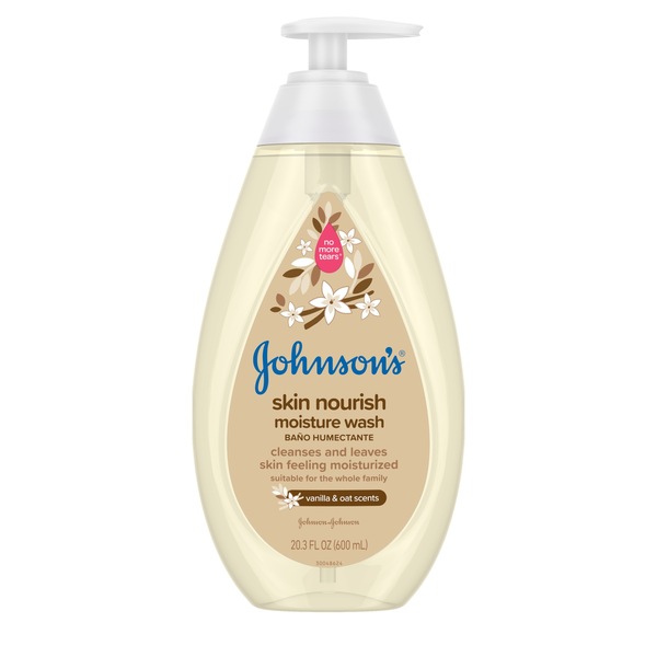 Johnson's Skin Nourish Moisture Wash, 20.3 FL OZ