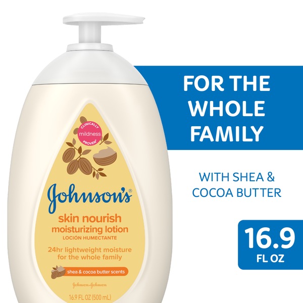 Johnson's Dry Skin Baby Lotion with Shea & Cocoa Butter