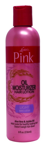 Luster's Pink Light - Loción hidratante de aceite para el cabello
