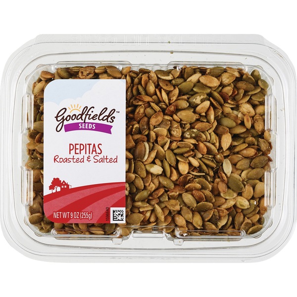 Goodfields Roasted & Salted Pepitas, 9 oz