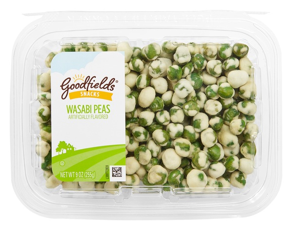 Goodfields Wasabi Peas, 9 oz