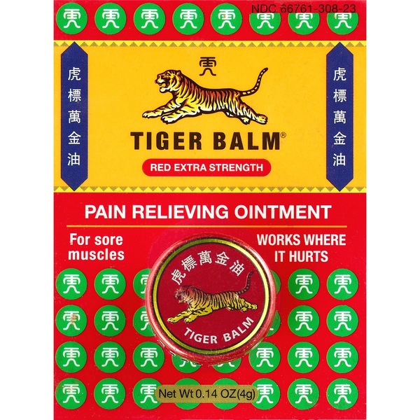 Tiger Balm - Pomada para alivio del dolor, potencia extra