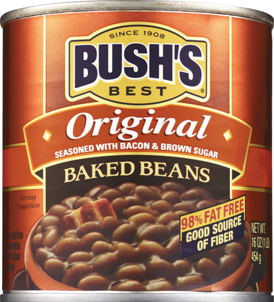 Bush's Best Baked Beans, Original, 16 oz