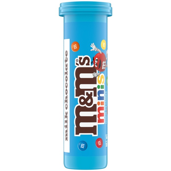 M&M'S Minis Milk Chocolate Candy Tube, 1.08 oz