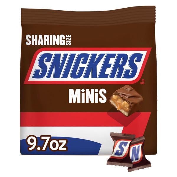 Snickers, Mini Size Milk Chocolate Candy Bars, 9.7 Oz