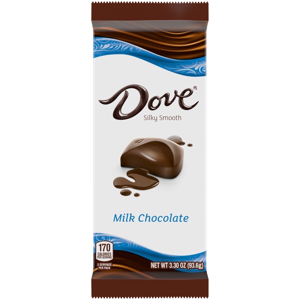 Dove Milk Chocolate Candy Bar, 3.30 oz