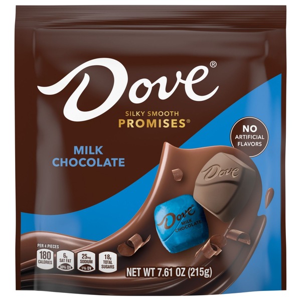 Dove Promises Milk Chocolate Candy Individually Wrapped, 8.46 oz