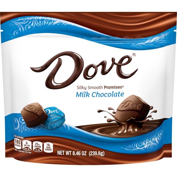 Dove Promises Milk Chocolate Candy Individually Wrapped, 8.46 oz