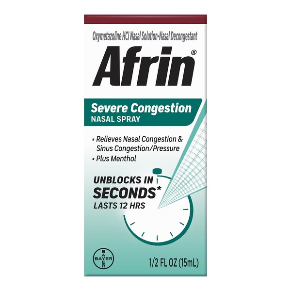 Afrin Nasal Spray Severe Congestion