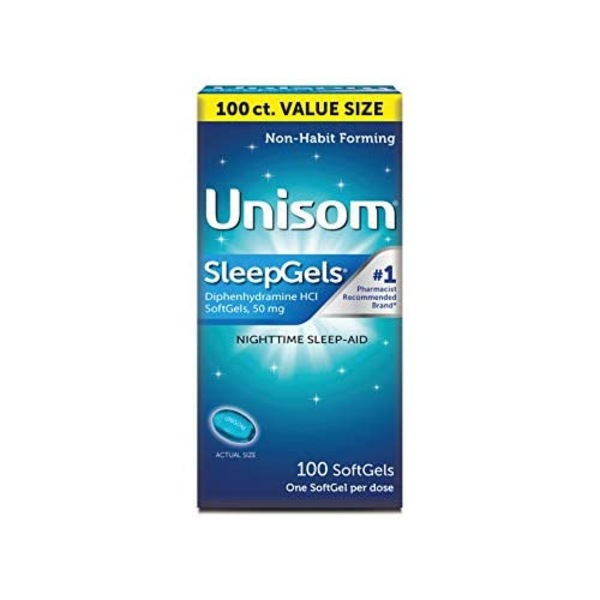 Unisom SleepGels - Cápsulas blandas, 100 u.