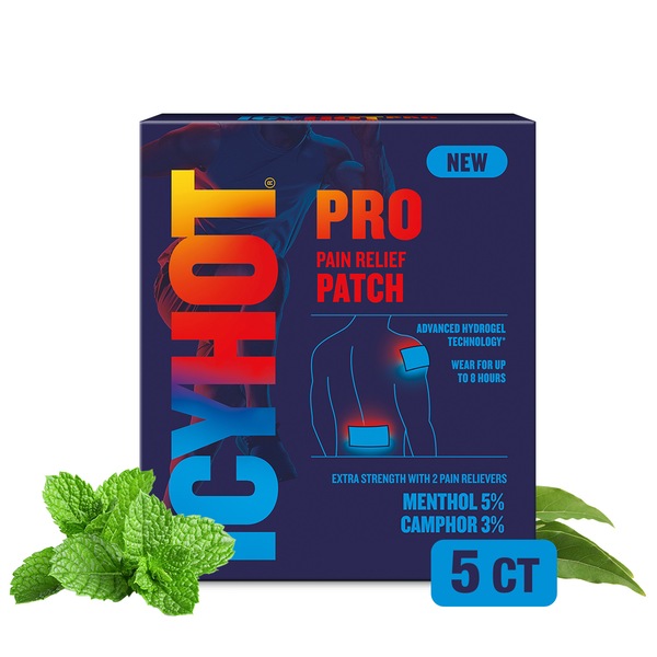 Icy Hot Pro Pain Relief Patches, 5 CT