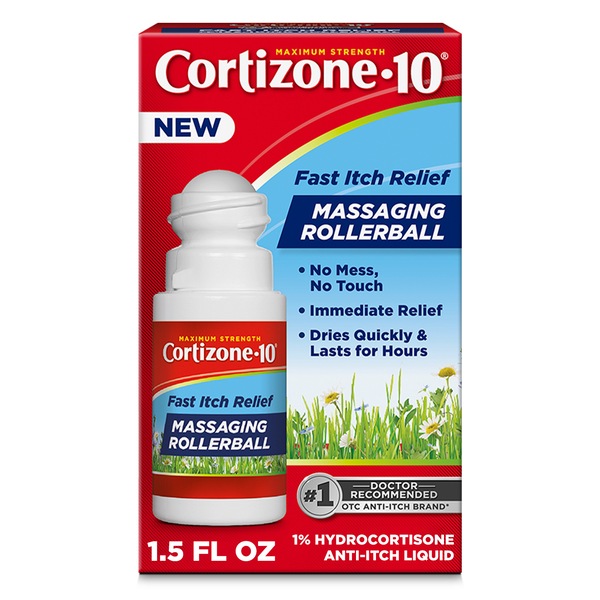 Cortizone-10 Fast Itch Relief With Massaging Rollerball, 1.5 oz