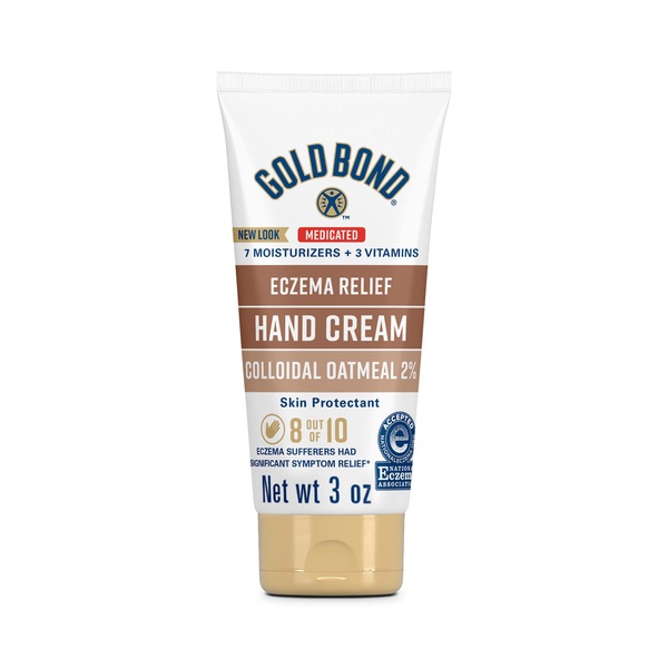 Gold Bond Medicated Eczema Relief Hand Cream, 3 OZ