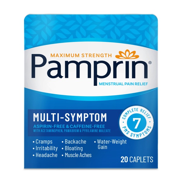 Pamprin - Cápsulas para síntomas múltiples