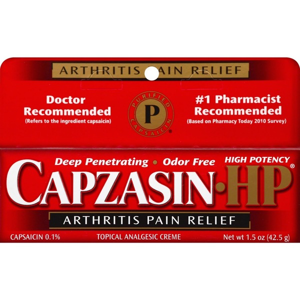Capzasin HP Arthritis Pain Relief Creme, 1.5 OZ