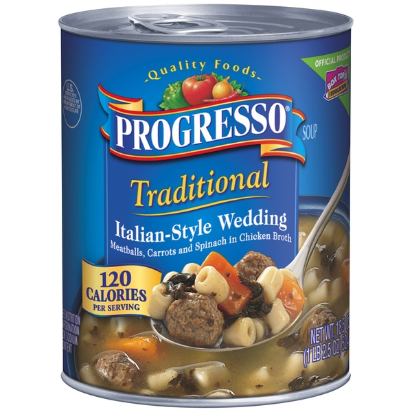 Progresso Traditional Italian-Style Wedding Soup, Can, 18.5 oz