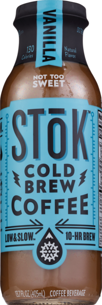 Stok Cold Brew Iced Coffee 13.7 OZ