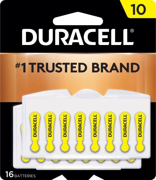 Duracell Hearing Aid Batteries Easytab, Size 13