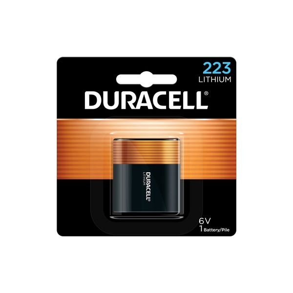 Duracell 223 High Power Lithium Battery, 1-Pack