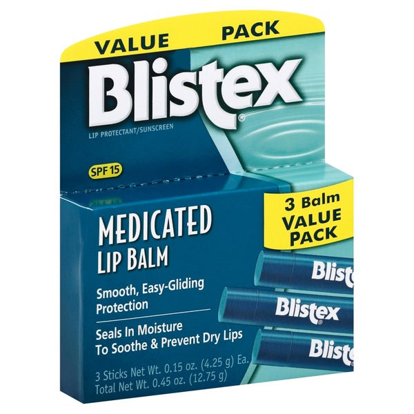Blistex - Bálsamo labial medicinal, FPS 15