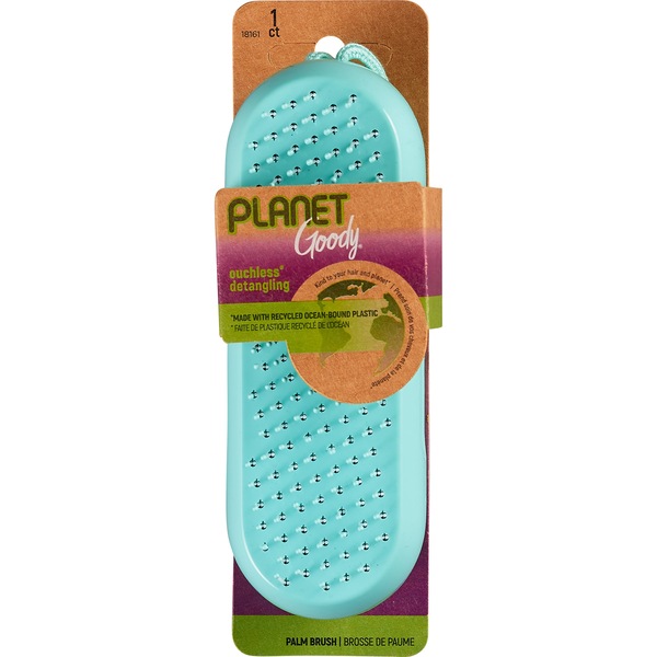 Planet Goody Recycled Plastic Palm Brush