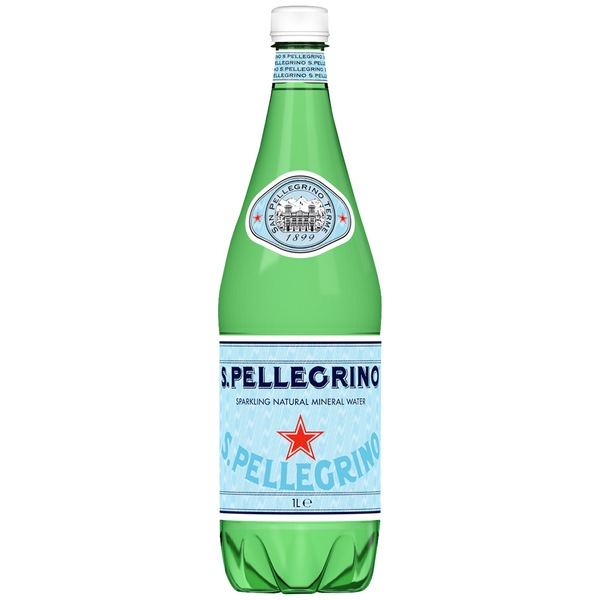 S.Pellegrino Sparkling Natural Mineral Water, 33.8 fl oz