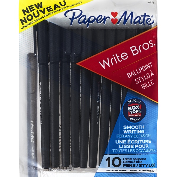 Papermate Black Capped Ball Point Pens