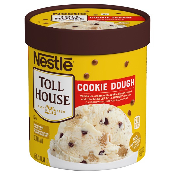 Nestle Toll House Cookie Dough Ice Cream, 1.5 Qt