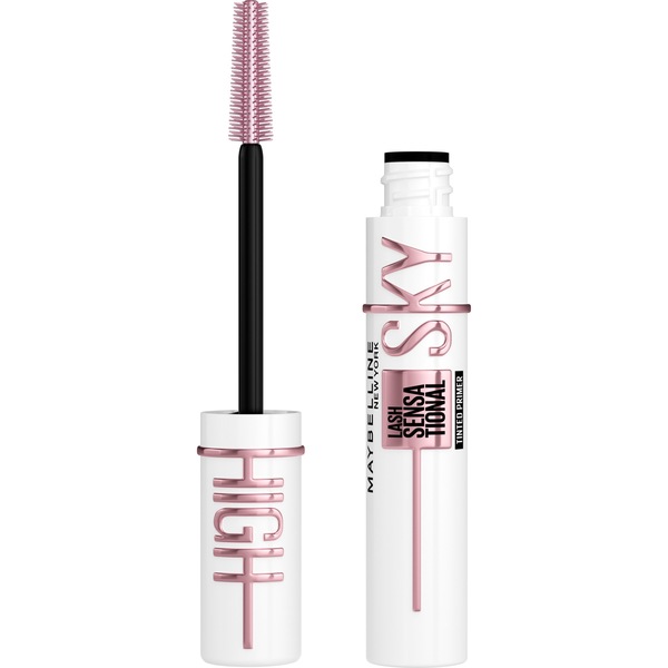 Maybelline Lash Sensational Sky High Tinted Primer Mascara Makeup, Soft Black, 0.26 fl oz