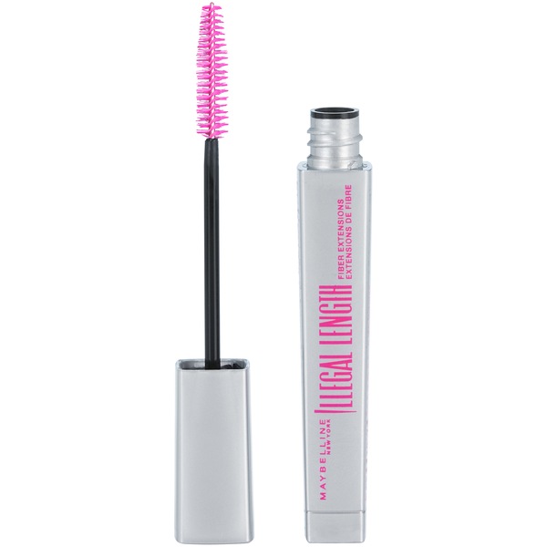 Maybelline Illegal Length Fiber Extensions Washable Mascara