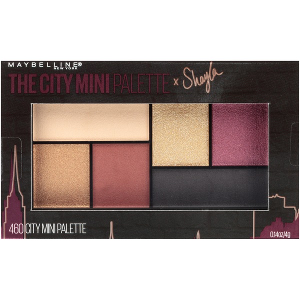 Maybelline The City Mini Palette X Shayla - Paleta de sombras de ojos, varios colores