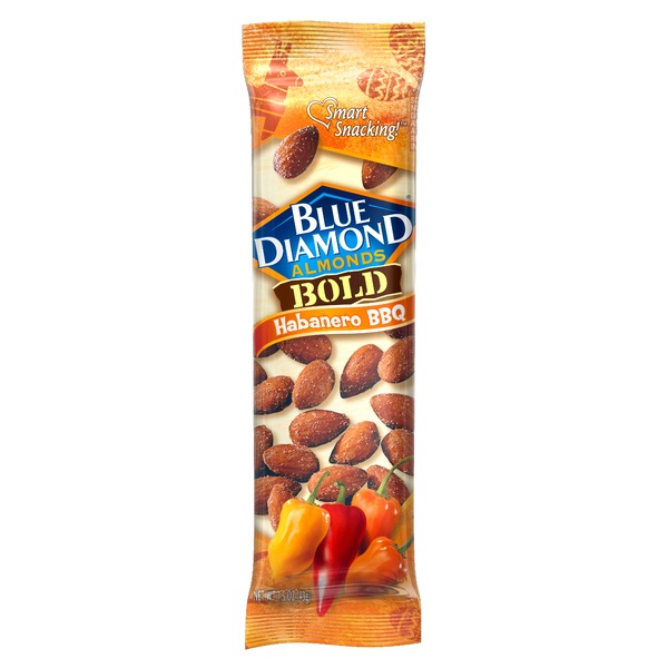 Blue Diamond Bold Habenero BBQ Almonds, 1.5 oz